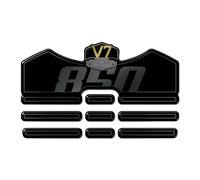 Adesivi 3d Moto Guzzi V7 850 Protezione Gel Para Serbatoio compatibile per 2021