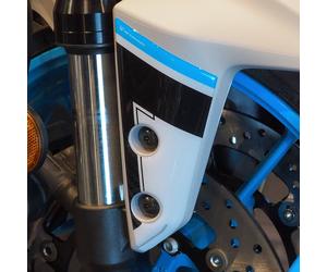 Adesivi 3d moto Parafango Parasteli per Yamaha MT 07 2025 Ice Storm compatibili