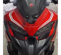 Adesivi 3d moto Protezione Faro Frontale Ducati Multistrada V2 V2s 2025 compatib