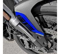 Adesivi 3d moto Protezione Parasteli compatibili Suzuki V-Strom 800 SE 2024 Blu