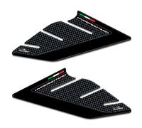 Adesivi 3d moto Protezioni Serbatoio Laterali compatibili con Ducati Hypermotard