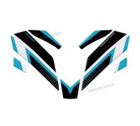 Adesivi 3D MT-07 MT 07 Ice Storm Protezione Laterale Del Serbatoio Fari