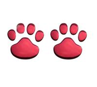 Adesivi 3D per auto, camion, impronte di zampe, impronte di cane, accessori per auto