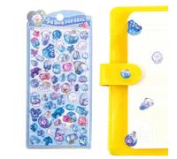 Adesivi 3D Per Bambini -20 Cm Adesivi Animali E Adesiv Sushi In Giapponese | Riutilizzabile Per Album Di Ritagli, Astucci, Tazze, Valigie, Tablet, Laptop, Borraccia E Custodia Del Te