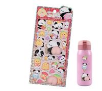 Adesivi 3D per Bambini,Adesivi Decorativi Panda Estetici - Decalcomanie Animali Per Quaderni,Per Scrapbooking Taccuino Diario Laptop Artigianato Bambini Ragazzi Ragazze Donne Regalini Feste Premi
