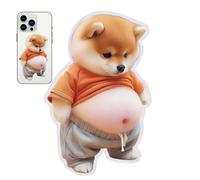 Adesivi 3D per bambini, adesivi per la pancia del cane, decalcomania decorativa con texture affascinante, decorazione per custodia del telefono con design divertente, artigianali, adesivi da