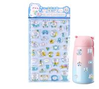 Adesivi 3D per Bambini,Decorazioni Adesive in Rilievo,Stickers 3D a Tema Animali per Ragazzi | Per Ragazzi Ragazze Bambini Adolescenti Studenti Scrapbooking Custodia Telefono Skateboard Valigia