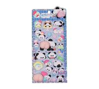 Adesivi 3D per Bambini | Panda Estetico Adesivi Decorazioni | Decalcomanie Animali Per Diario,Per Custodia Telefono Scrapbooking Quaderno Laptop Lavori Creativi Bambini Ragazzi Ragazze Omaggi Festa Pr