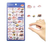 Adesivi 3D per | Decalcomanie di Scrapbook in stile giapponese, fogli di adesivi, per scrapbooking, PC, custodie, compleanni, scuola, premi, artigianato, famiglia, biglietti