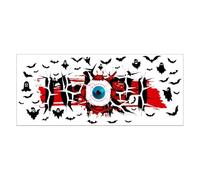 Adesivi 3D per il terreno di Halloween - Adesivi a parete Ghost Hands | Graffiare adesivo per scratch fantasma | Decorazione degli interni spaventosi ed esterni Halloween | Decorazione murale ha