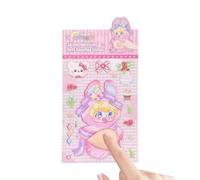 Adesivi 3D per Scrapbooking - Decalcomania Morbida Da Laptop Con Tema Ragazza Dolce E Stile Belly - Adesivi Decorativi per Borraccia,Per Decorazione Di Diario, Planner, Ricompensa In Classe, Laptop E