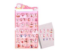 Adesivi 3D per Scrapbooking - Decalcomanie Estetiche Uccello E Coniglio,Adesivi Animali Orso E Gatto | Per Album Di Ritaglio Planner Notebook Artigianato Telefono Cellulare Computer Bottiglia