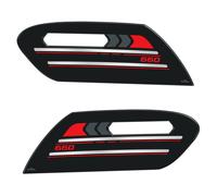 Adesivi 3d Protezioni Laterali Serbatoio compatibili Triumph Trident 660 2023