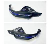 Adesivi 3D Protezioni Paramani compatibili con Motorrad R 1250 GS (Carbonio-Blu)