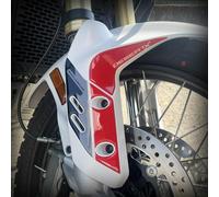 Adesivi 3D Protezioni Parasteli moto compatibili con Ducati DesertX 2026
