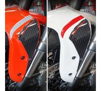 Adesivi 3D Protezioni Parasteli moto compatibili con Ducati Monster V2 2026