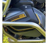 Resin Bike Adesivi Moto Compatibile con Bmw R 1250 GS - GS Adventure 2019 2022. Protezione per Motore da Moto da Urti e Graffi. Adesivo 3D Resinato - HP - Rallye - Triple Black - 40Th - Trophy