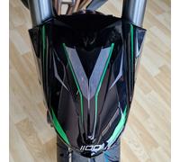 Adesivi 3D Resinati compatibili Kawasaki Versys 1100 2025-2026 Parafango