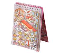 Adesivi 3D Scene per bambini - 3D Cartoon Wall Sticker | Artigianato tematico per bambini ragazze