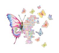 Adesivi a farfalla: adesivo da parete in PVC colorato impermeabile decalcomania farfalla multicolore per tazza per decorare | Adesivi da parete motivazionali rimovibili, decorazioni da vieni