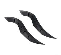 Adesivi a forma di drago a forma di toro per tetto auto, con effetto 3D, per aggiornare l'esterno e personalizzare lo stile del veicolo (nero)