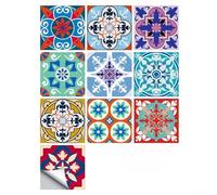 Adesivi a mosaico per pareti e pavimenti del bagno e della cucina, design in gel 3D per una facile applicazione e un aggiornamento elegante (MZ-6-015)