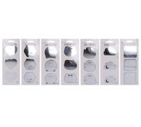 Adesivi a specchio 12 × 8 cm - mix di motivi