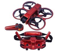 Adesivi a tinta unita per DJI Avata 2, set di adesivi protettivi durevoli perper DJI Avata 2 accessori (Rosso)