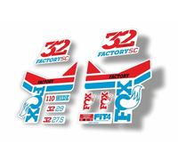 Adesivi adesivi decalcomanie fabbrica sospensione forcella FOX 32 Step Cast...
