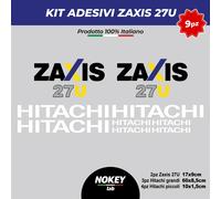 Adesivi adesivo kit hitachi zaxis per escavatori trattori decalcomanie