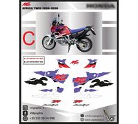 ADESIVI AFRICA TWIN XRV750 xr v 1994 1998 ADESIVI GRAFICHE STICKERS DECALS