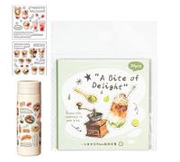 Adesivi alimentari, divertenti decalcomanie per diari di scrapbooking, etichette adesive per alimenti, per adulti, scuola, diari, studenti, aule dei bambini, quaderni fai da te