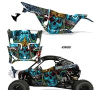 Adesivi AMR Graphics Per Polaris RZR Pro XP 2DR UTV 2025 KINGS