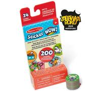 Adesivi Animali con Mini Libretto - Sticker WOW!