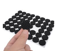 Adesivi Anti-Slittamento Piedini in Gomma per Mobili - Protezione per Pavimenti - Adesivi Rotondi Autoadesivi Assortiti (48 Pz/Set)