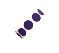 Adesivi antigraffio 1000 pezzi Etichetta adesiva di sicurezza antigraffio 16mm*16mm viola rotondo for fai da te