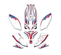 Adesivi antiscivolo Adesivi Protettivi In gel 3D Per Carenatura Anteriore Del Serbatoio Carburante Per Moto S1000RR 2015-2018(Blue Set2)