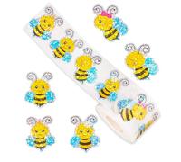 Adesivi Ape 3D 500 Pezzi Sticker Ape, Set di Adesivi per Scrapbooking Viaggi, Sticker Colorati per Bambini Piccoli, Adesivo Album Fotografico, Busta, Confezione Regalo (B)