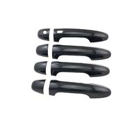 Adesivi Auto In Argento Cromato Nero Opaco Nero Lucido Copertura Maniglia Della Porta In Per Rav4 XA40 2013-2017(Style 7)