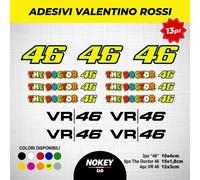 Adesivi auto moto kit sticker valentino rossi