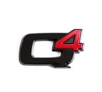 Adesivi Auto per Alfa Romeo Q4 Giulia Stelvio Veloce, Emblema Auto per la Decorazione della Carrozzeria Adesivo Car Decorazione Logo,A