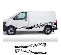 Adesivi auto, per VW Caravelle Multivan California Transporter T3 T4 T5 T6 Accessori Camper Van Mountain Vinyl Decal