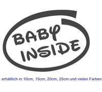 Adesivi Baby Inside adesivi per auto adesivi per bambini adesivi per bambini ...