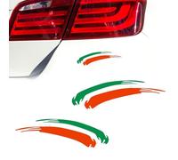 Adesivi Bandiera Italia,Stickers Bandiera Italia,Adesivi Auto Bandiera Italia per Auto/Moto/Scooter/Quad/Caschi/Biciclette Esterni