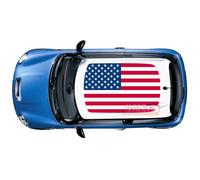 Adesivi bandiera USA - per tetto mini cooper - dim. 149x96cm