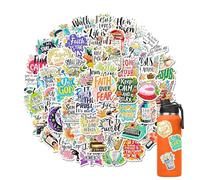 Adesivi biblici per laptop - Adesivi ispirati ai cartoni animati da 3,35 pollici | Set di decalcomanie colorate Gesù, pacchetto per diario, per album, ritagli impermeabili in PVC | Per diari