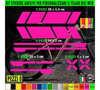 adesivi bici mtb compatibili GIANT SPECIALIZED TREK SCOTT CANNONDALE CUBE 2181