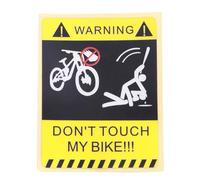 Adesivi Bici, Sticker Bici 3 pezzi 3D MTB. Bici Resistente ai graffi Proteggi Protezione del telaio Adesivo rimovibile Bicicletta Uso adatto per bicicletta Paster Guard Cover Accessori biciclette(01)