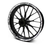 Adesivi bordo cerchio set completo accessori per 15-19 pollici Go hard Matt M...