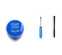 Adesivi bottoni interni auto Compatibile Con BMW Per F20 F21 F22 F23 F30 F31 F32 F33 F10 F11 F12 F13 F01 F02 Auto Motore Start Stop Interruttore Pulsante Trim Cover Adesivo Con Strumenti